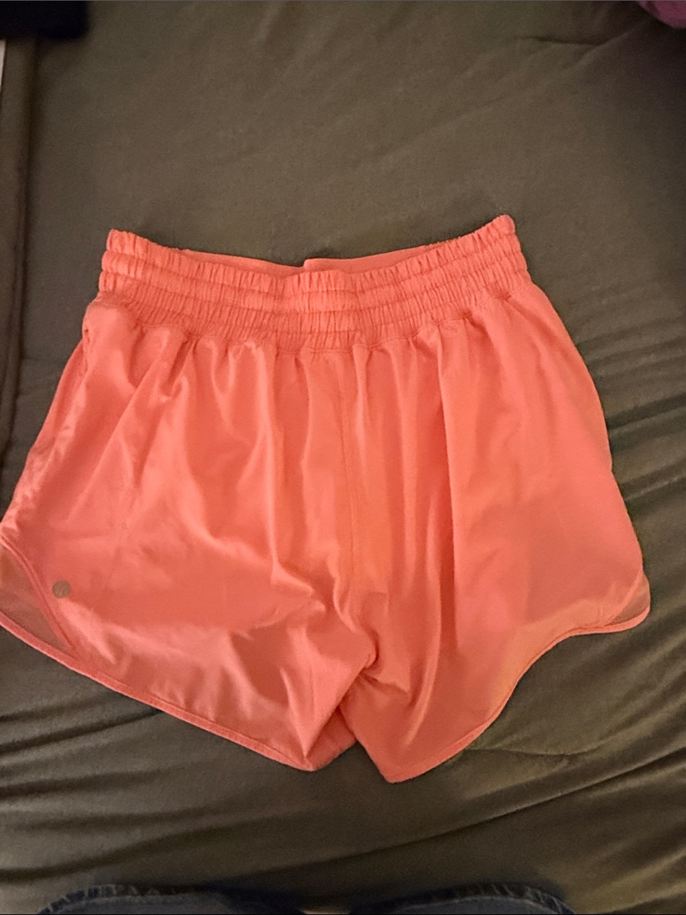 Lululemon Women's Coral Athletic Shorts - Picture 2 of 2